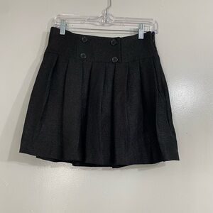 Bcbgeneration, Black Mini Pleated Skirt,Size 8
